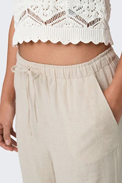 ONLY Siesta Women's Linen Trousers