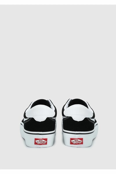 Vans Women's Black Brooklyn Ls Platform Vn000Dc4Ba21 Sports & Casual Shoes Vn000Dc4Ba21-Black-Whit