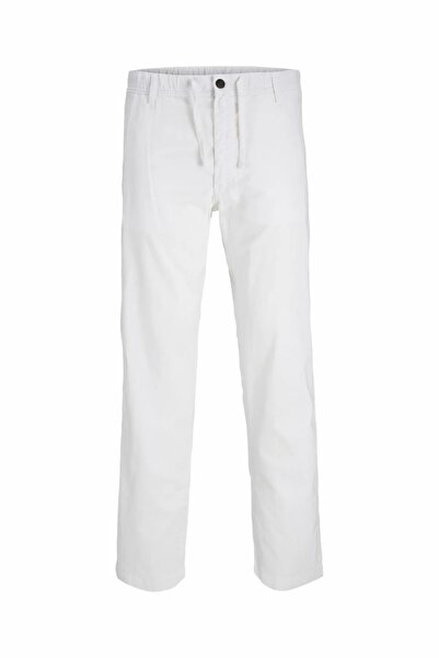 Jack & Jones Erkek Beyaz Jpstkane Hybrid Bondi Jogger Sn Pantolon 12274977-White