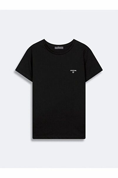 Ltb Slim Black T-Shirt