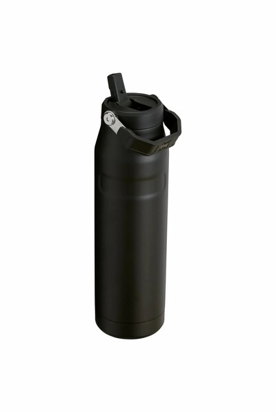 Stanley Unisex černá mikina The Iceflow ™   Láhev s brčkem Bottle Flip Straw 2.0, 1,1 l / 36 oz, černá, termoska 2.0, 10-12111-063-Sy