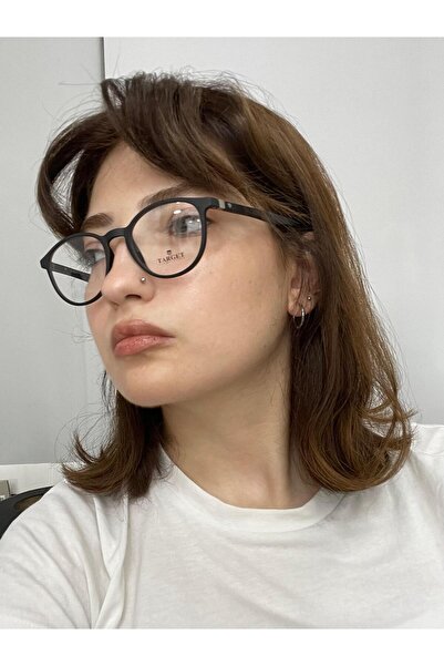 Target Tk309 C.0101M 48Ekt Unisex Polarized Clip-On Blue Light Screen Protected Glasses (Matte Black)