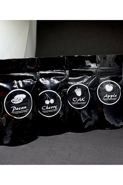 KLON DOĞAL TÜTSÜ TALAŞI 4 ADET – VİSKİ, KOKTEYL, ET VE PEYNİR AROMALANDIRMA İ...