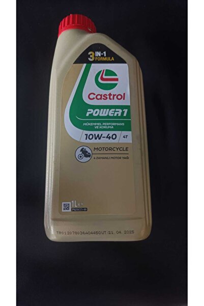 CASTROL Power 1 4t 10w-40 1 Litre ( 2025 Üretim )