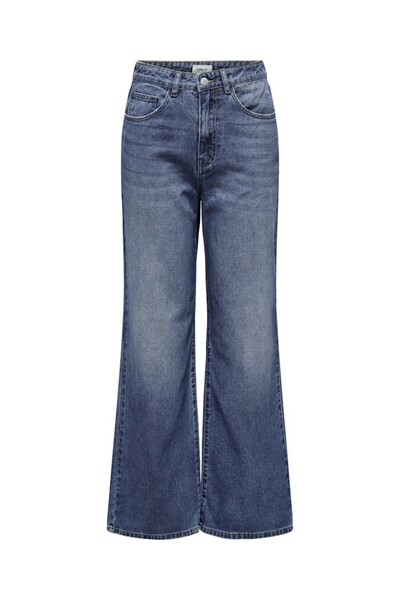 ONLY Onlhope Γυναικείο Μπλε Τζιν - Φαρδύ DNM Sij Box, EX HW, Mediumblu 15264080