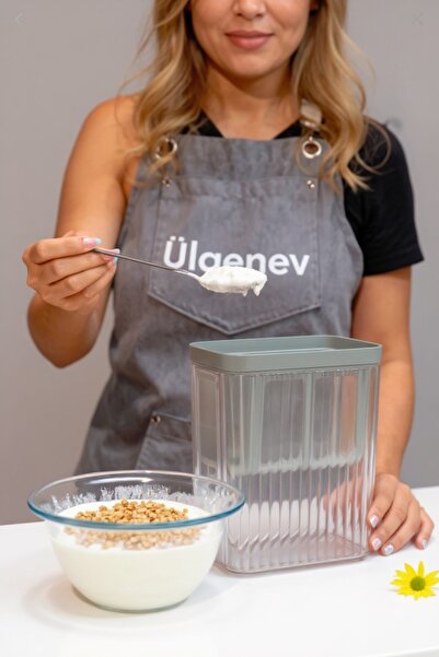 Ülgenev قطعة واحدة من فاصل مصل اللبن مع وعاء مصفاة فولاذية وفلتر لصنع الزبادي المصفى في المنزل
