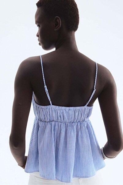 H&M Peplum strappy top