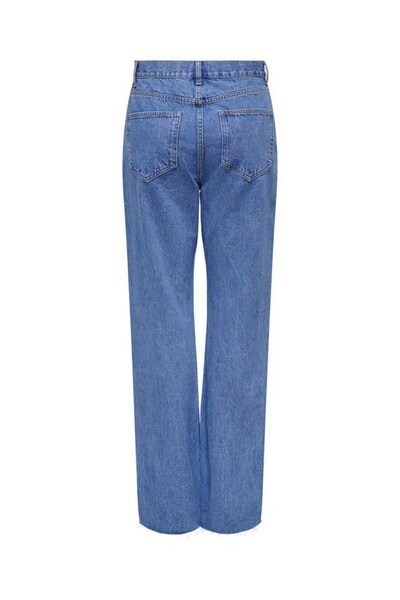 ONLY Blugi pentru femei Onlriley Ex Hw Rw Str Dot006 Dnm Noos Jean 15336776-Bluedenim