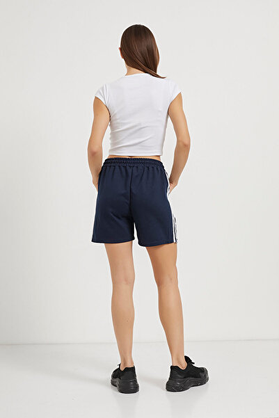 Arma Life Kadın Beli Lastikli Yanı Şeritli Laci Mini Şort