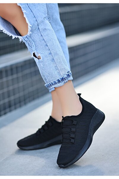Erbilden Black Knitwear Sneakers