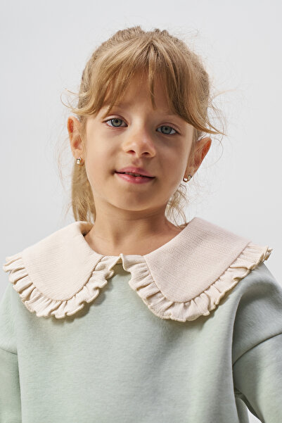 Minipodyum Bebe Yaka lányok alsó felső szett spanyol szárú leggingszel