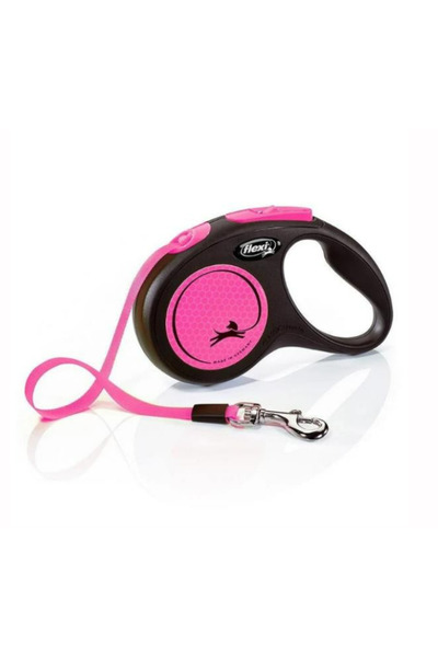 Genel Markalar Geri Çekilebilir Tasma Neon Bant Pembe 5 Mt