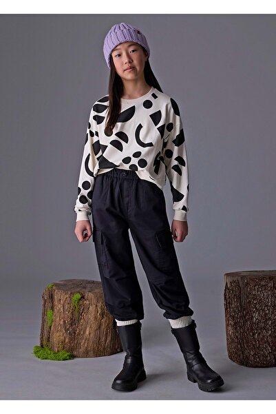 MAYORAL Girl's Sweatpants Black