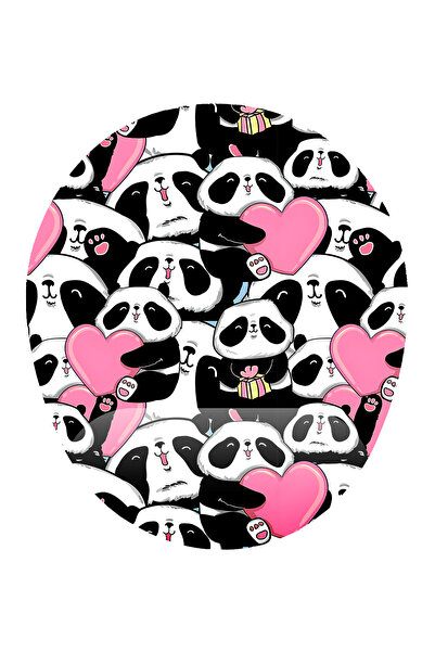 Panda Pattern Wrist Support Mouse Pad Ergonomic Anti-Slip Base Mousepad Mouse Pad