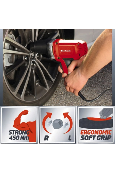 Einhell Cc-ıw 950 Elektrikli Darbeli Somun Sıkma Bijon Sökme Karton Kutulu