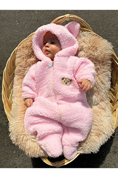 Bebesev Welsoft Plush Unisex Zippered Lined Winter Baby Sleeping Bag Baby Rompers Children's Rompers