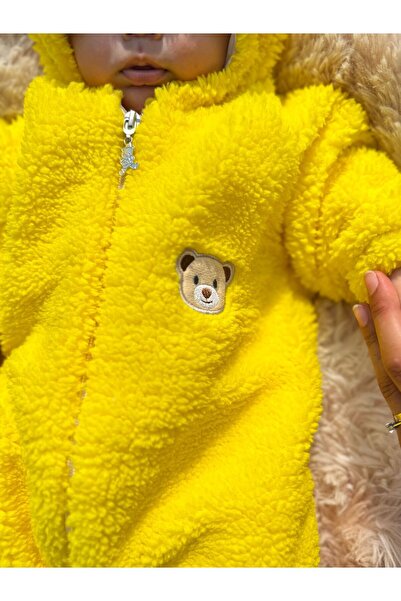 Bebesev Welsoft Plush Unisex Zippered Lined Winter Baby Sleeping Bag Baby Rompers Children's Rompers