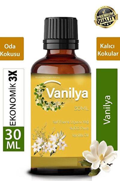 Apiyoo Vanilya Kokusu Kokusu Hava Nemlendirici Kokusu Buhurdanlık Koku Aromaterapi Koku 30ml