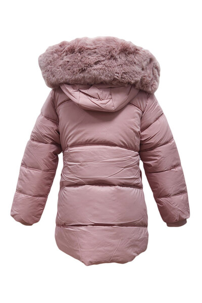 fantasialand Winter jacket for girls, GMA 5432, pink color