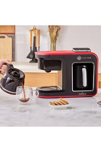 Karaca Turkish Coffee with Milk - Emberde, Filter Coffee and Tea Brewing Beverage Preparation