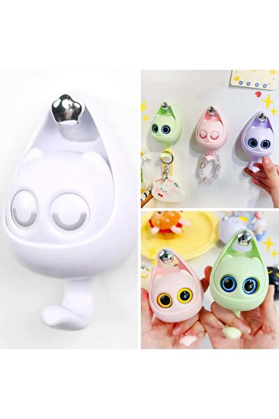 BellFyd Agățători Autoadezive ULTRARESISTENTE de Perete cu Design de Pisică Z...