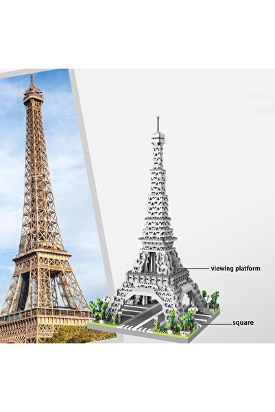OEM Construction set 1765Pcs Eiffel Tower, 42CM