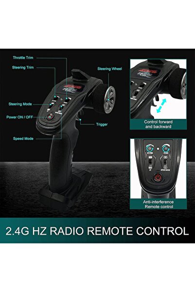 OEM Remote-Controlled Car 1:16 RC 4X4, Waterproof, 33+ KM/H, Off-Road Truck