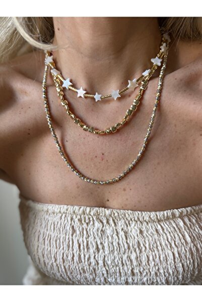 Rossetto Atelier قلادة من الحجر الذهبي