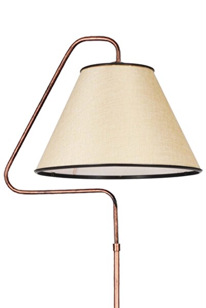 VENON Güven Avize Lambader Coude Siyah Bakır Patine A.gri Dante