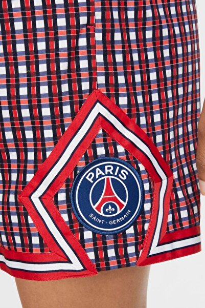 Nike Jordan Paris Saint Germain Womens Woven Short Women's Woven Shorts Red Blue White