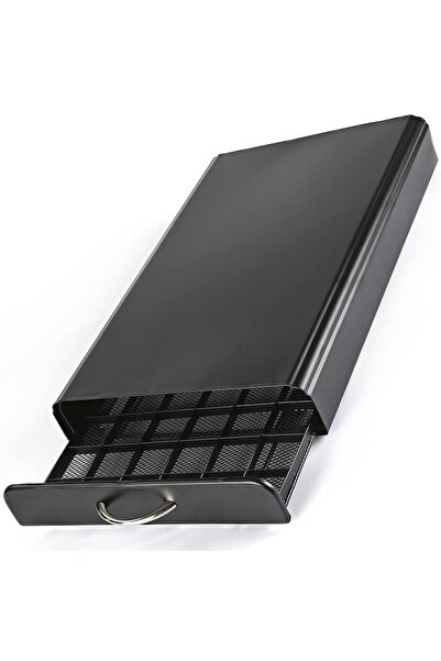 OEM Suport 50 capsule cafea, compatibil Nespresso, Tchibo, metal, negru