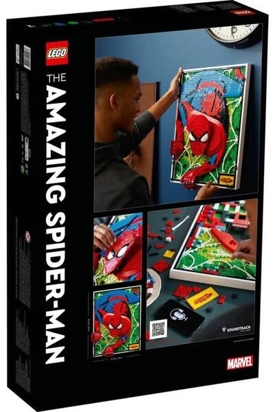 LEGO ® Art İnanılmaz Örümcek Adam 31209 - Yaratıcı Oyuncak Model Yapım Seti (2099 Parça)