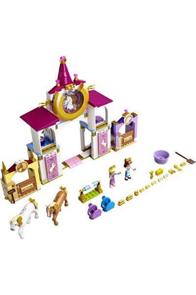 LEGO Disney Princess™ Belle ve Rapunzel'in Kraliyet Ahırları 43195 Yapım Seti (239 Parça)