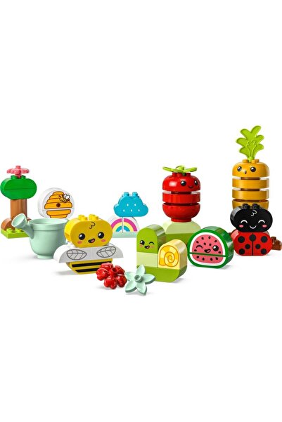 LEGO İlk Organik Bahçe 10984 - Okul Öncesi İçin Yaratıcı Oyuncak Yapım Seti (43 Parça)