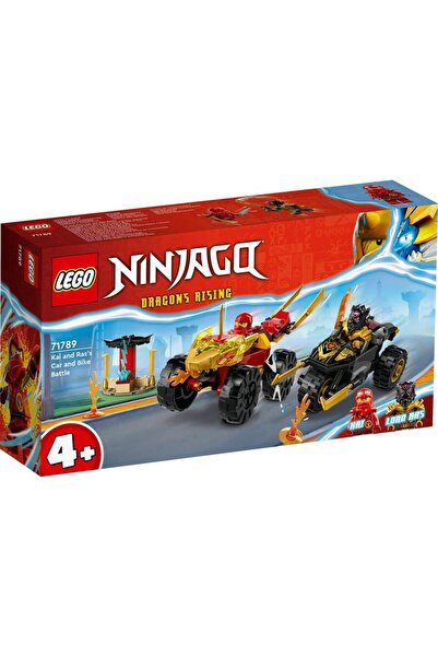 LEGO Ninjago Kai And Ras's Car And Motorcycle Battle 71789