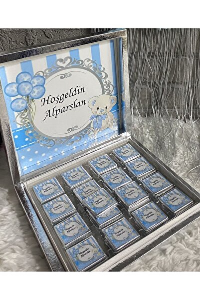 NeşeliAtölyem 32'li Bebek Çikolatası Doğum Hastane Dağıtmalık