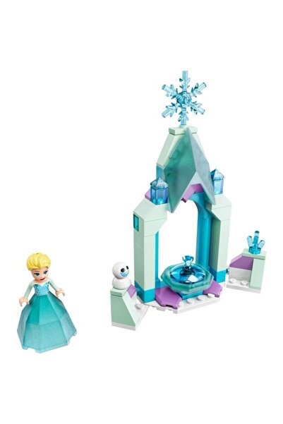 LEGO قلعة إلسا من ديزني 43199 مع ساحة