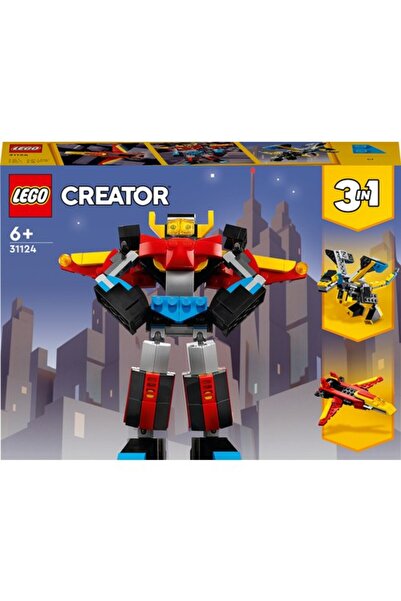 LEGO ® Creator 3 in 1 Super Robot 31124 - مجموعة بناء الألعاب للأعمار من 7 سنوات فما فوق (159 قطعة)