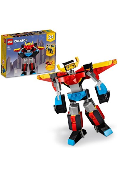 LEGO ® Creator 3 in 1 Super Robot 31124 - مجموعة بناء الألعاب للأعمار من 7 سنوات فما فوق (159 قطعة)