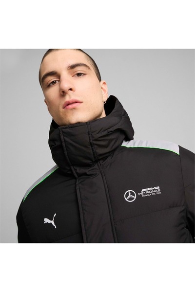 Puma 627315 Mercedes Mont Mapf1 Mt7+ Ecolite Pdd Jkt Men's Casual Coat Black