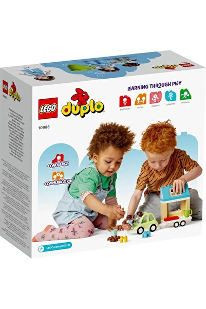 LEGO Rom Kasabası Tekerlekli Aile Evi 10986, 2 Yaş Ve Üzeri Için Oyuncak Yapım Seti (31 PARÇA) Roms