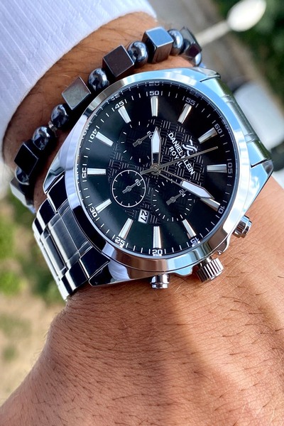 Daniel Klein Paslanmaz Çelik Kordon Erkek Kol Saati 3atm Su Geçirmez 2 Yıl Garantili