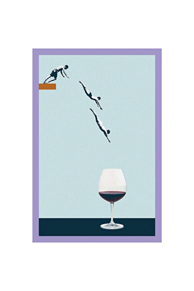 Hi Kami Your Friends in a Glass – Funny Gift Note Card & Postcard for a Frien...