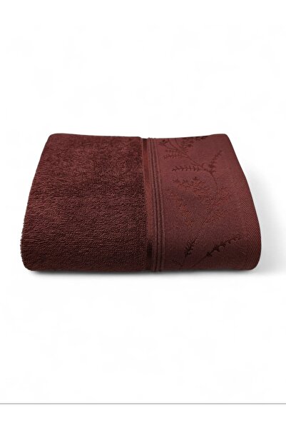 Özdilek Ditsy Towel 4 Pieces - Anthracite Plum