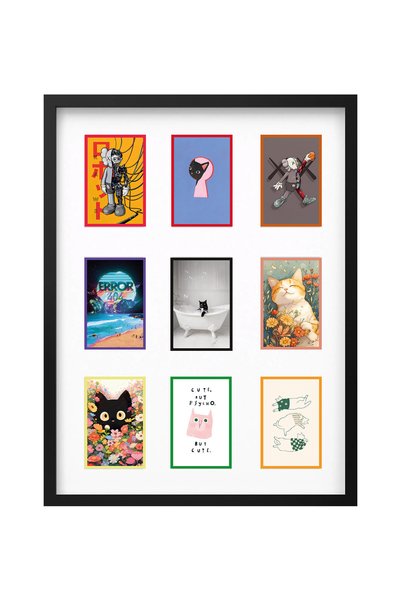 Hi Kami Cute Dog Themed Decorative Gift Note Card and Postcard |   10X15Cm