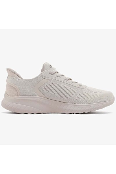 SKECHERS Bobs Squad Chaos Solıd Step Slip-İns 118312 Erkek Spor Ayakkabı BEJ