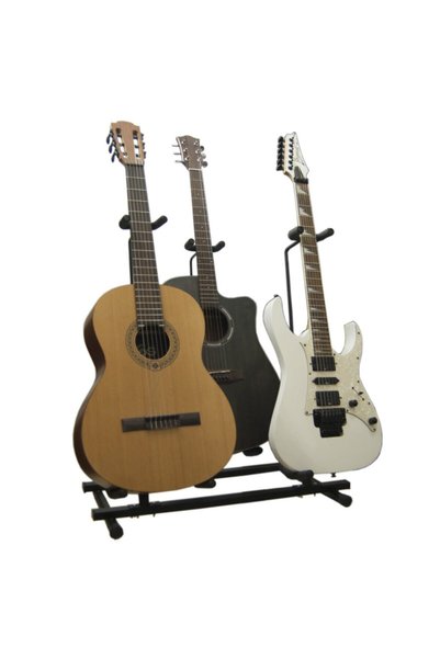 Generic Brand 3-Piece (Triple) Guitar Stand