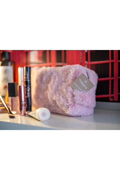 by maris حقيبة مكياج قطيفة، حقيبة أقلام