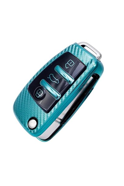 OEM Husa pentru cheie compatibil cu Audi A1 A3/A4/A5/A6/A7/S3/S7/S8/R8/Q2/Q3/Q5/Q7/Q8/SQ5/TT/RS3/RS6