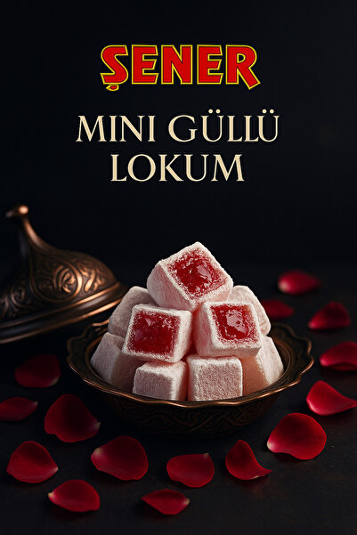 Genel Markalar GLİKOZSUZ LOKUM MİNİ GÜLLÜ LOKUM 250 GR